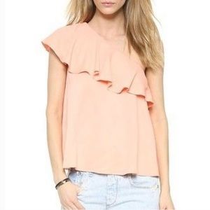 Rachel Zoe “Leena” ruffle blouse - size 4